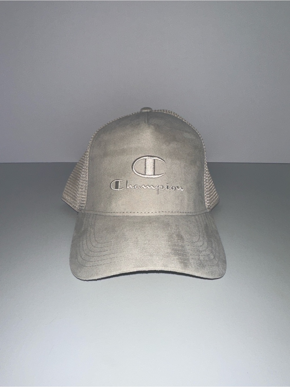 Champion Men’s Mesh Back Cap in Taupe